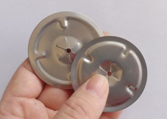 50mm Dia Stainless Steel Insulation Self Locking Washer Round Type