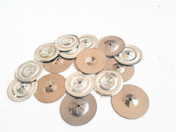 38mm Diameter Round Self Locking Washer For Perforated Base Insulaton Fasteners