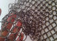 Copper Wire 1.2mm Diameter Chainmail Metal Ring Mesh For Space Divider
