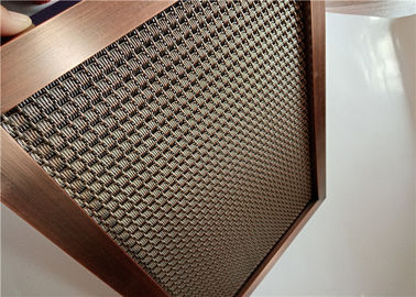 Furniture Cabinets Decorative Metal Crimped Flat Wire Screen Mesh - China Metal  Mesh, Wire Mesh