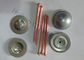 Insulation Fastener 2.7mm Stud Welding Pins With Self Locking Washers, Copper Plated Insulation CD Weld Pins