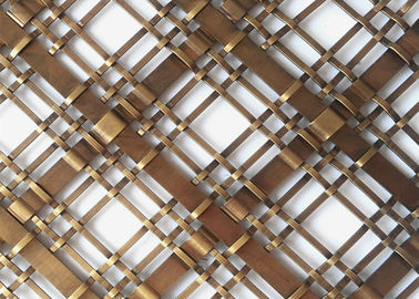 Decorative Metal Crimped Flat Wire Screen Mesh for Furniture Cabinets -  China Decorative Mesh, Curtain Wall Mesh